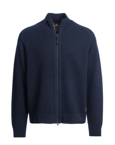 Parajumpers - Levico Zip Cardigan - Blue Navy